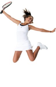 Tennis player woman PNG image-10418